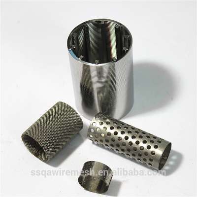 Low price stainless steel filter pipe/Spiral welded filter tube